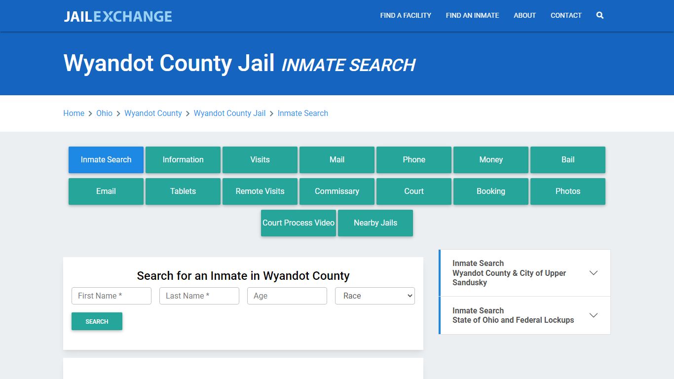 Wyandot County Jail, OH Inmate Search: Roster & Mugshots